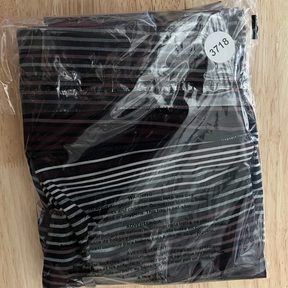 ATHLETA High Rise Expanse Stripe Chaturanga Athletic Leggings Women's‎ Medium - Picture 12 of 12